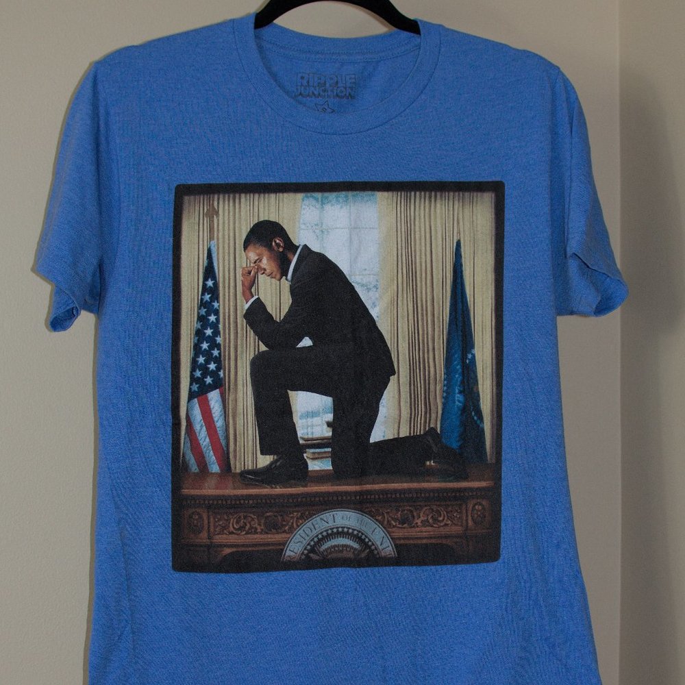Ripple Junction Barack Obama funny t-shirt -  S